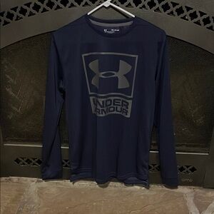 Under Armour Navy Long Sleeve Shirt